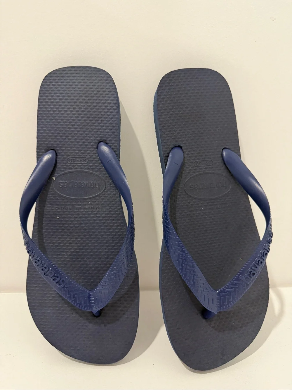 Havaianas Men's Navy Blue Flip-Flops